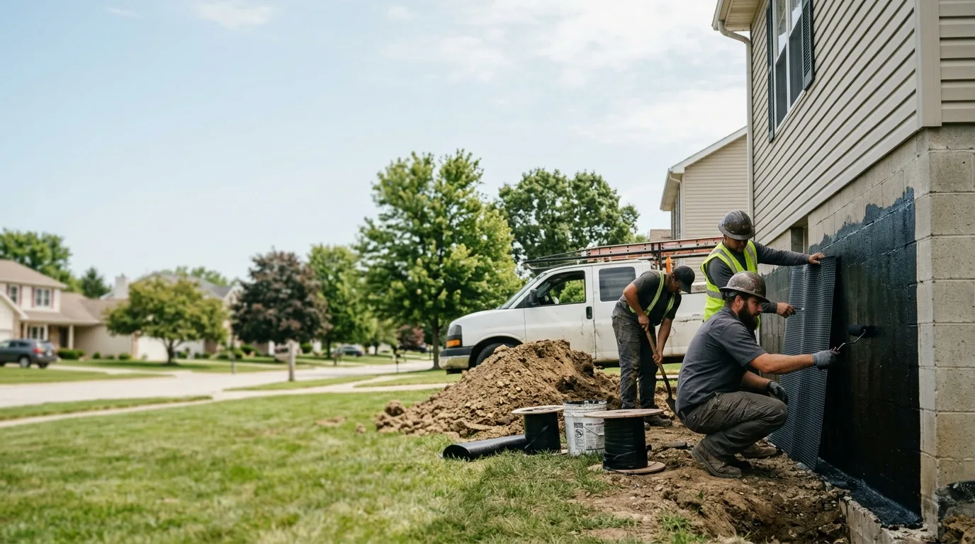 Basement Waterproofing in Warren, IN near me